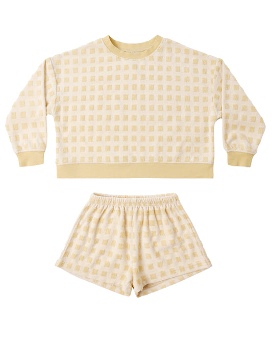 Karli Set | Butterscotch Grid