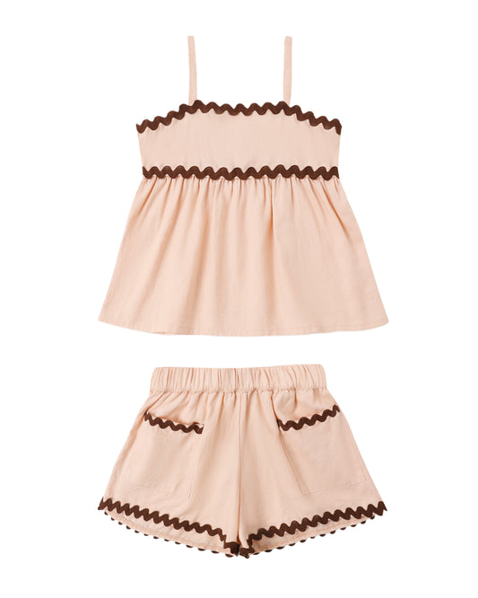 Ric Rac Set | Blush