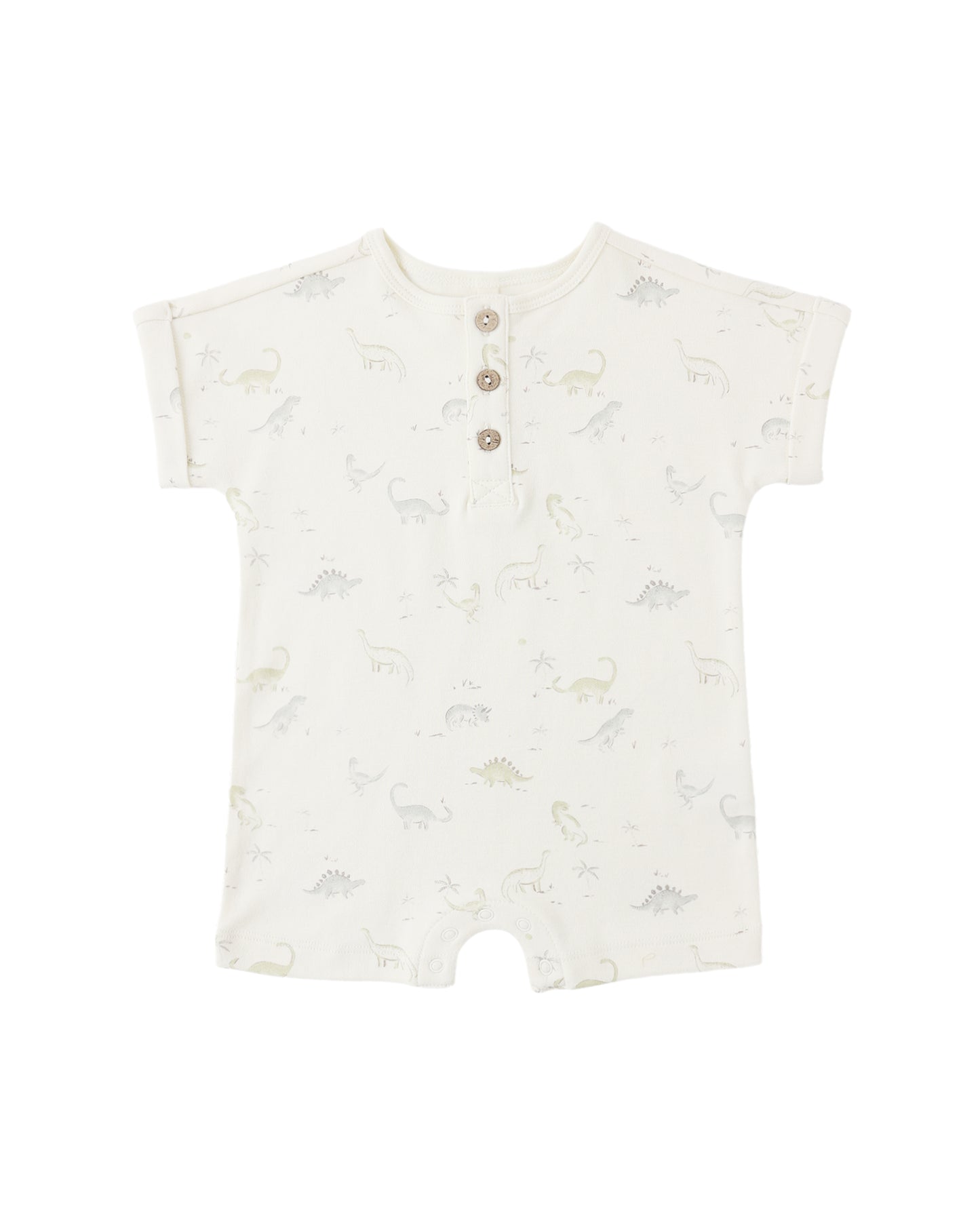 Short Sleeve One - Piece Dinosaur