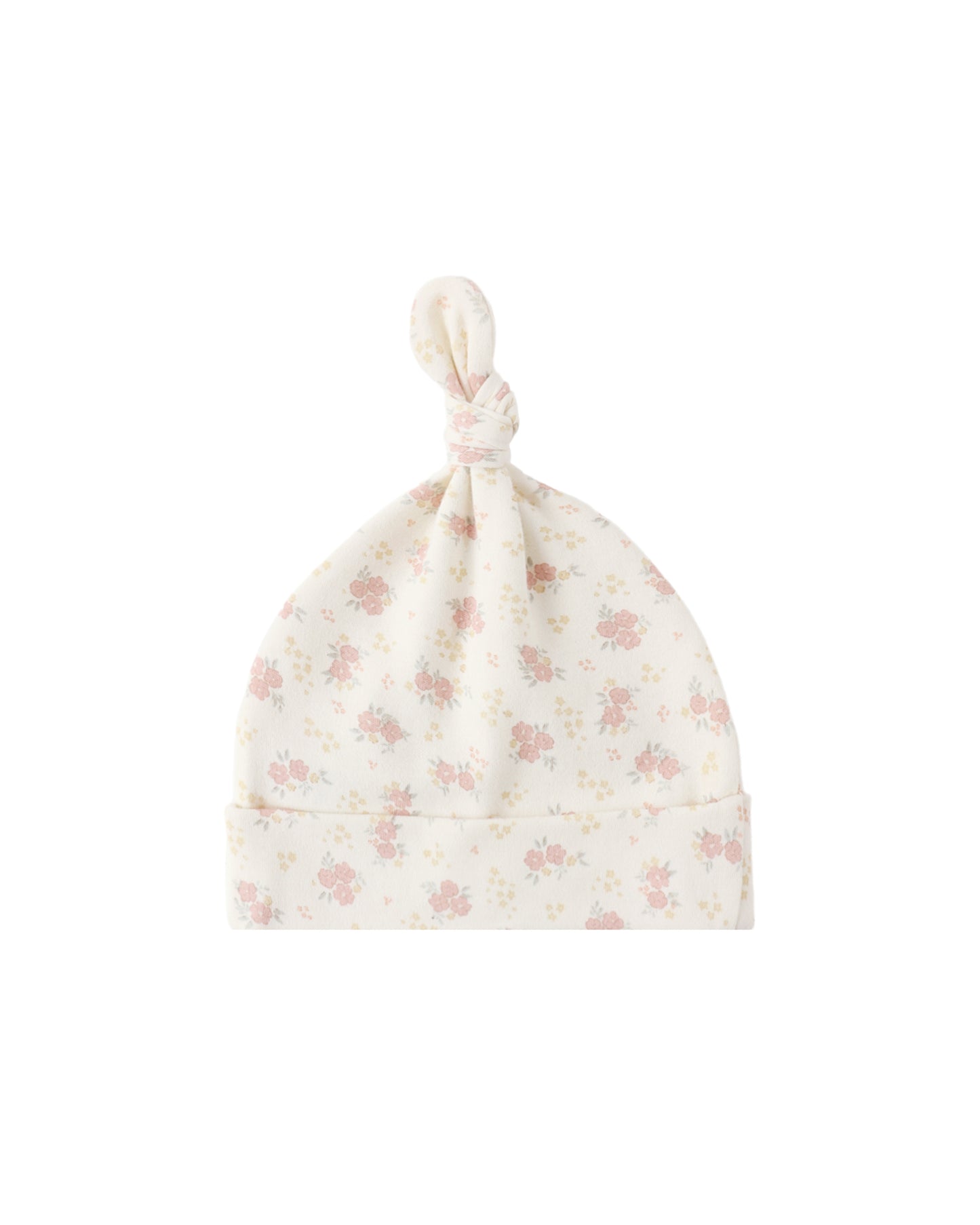 Knotted Baby Hat | Flower Field
