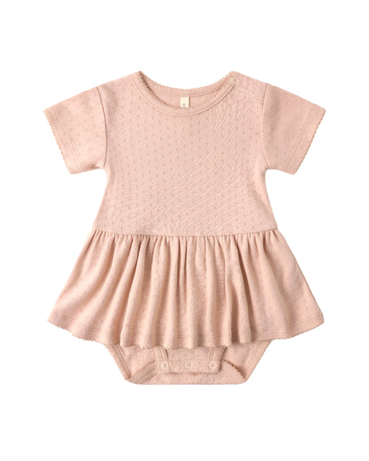 Pointelle Skirted | Bodysuit Melon