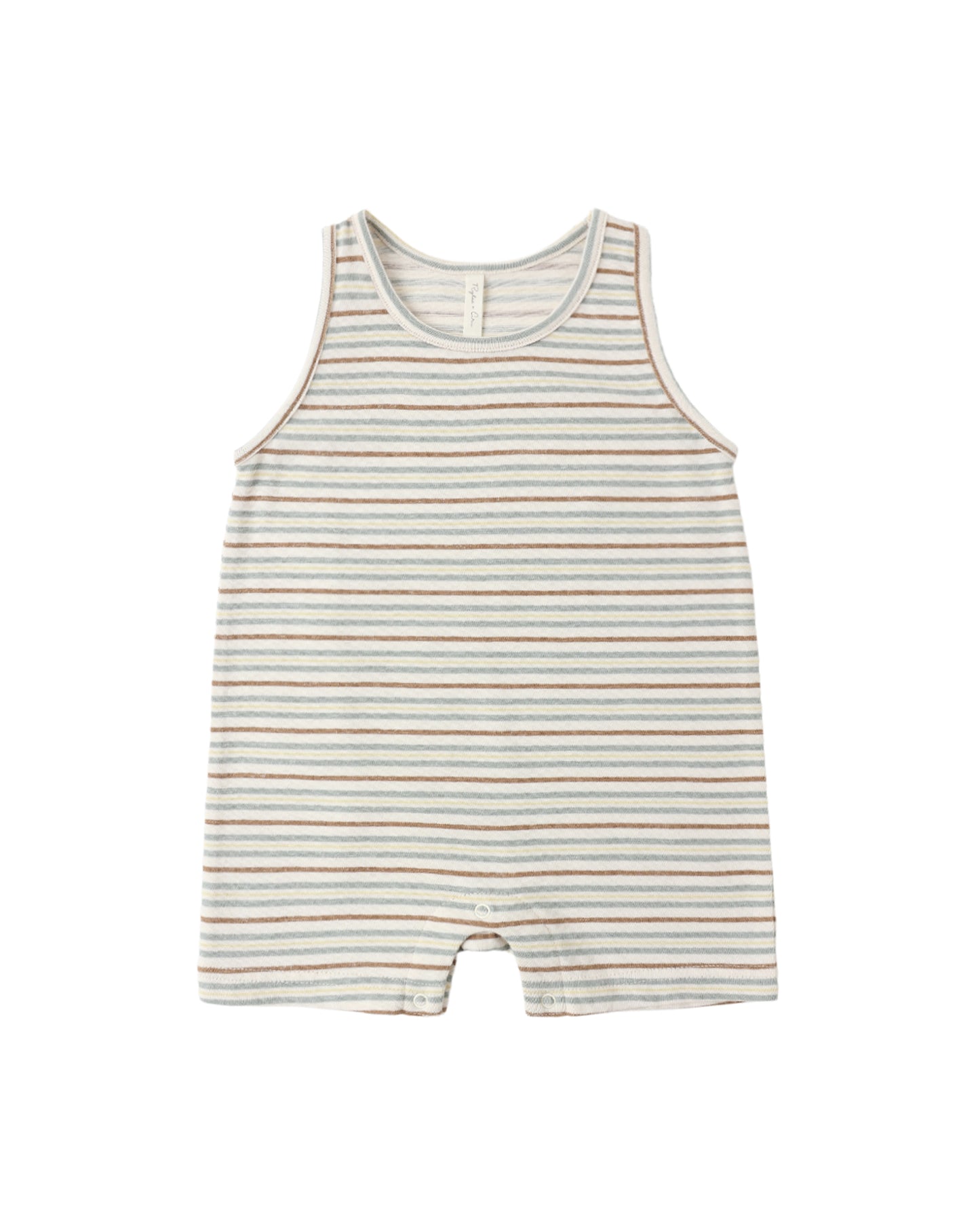 Sleeveless One Piece - Vintage Stripe
