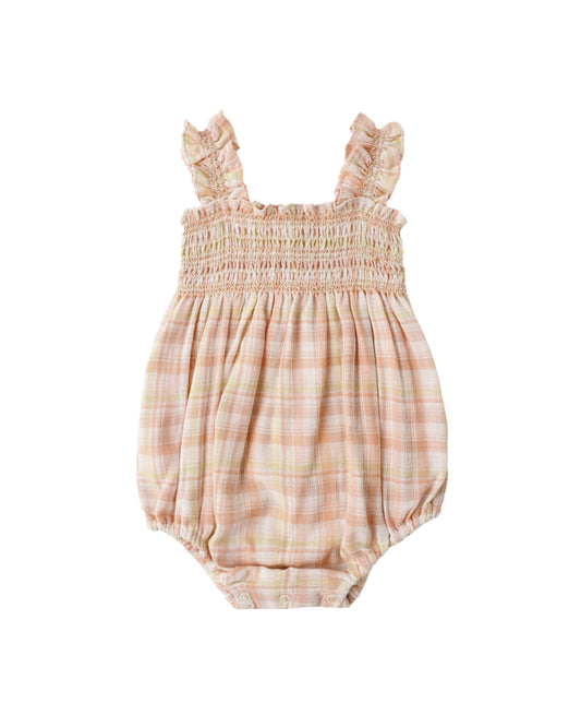 Julia Romper | Summer Plaid