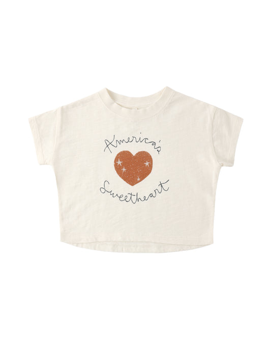 Americas Sweetheart - Boxy tee & Shorts Set