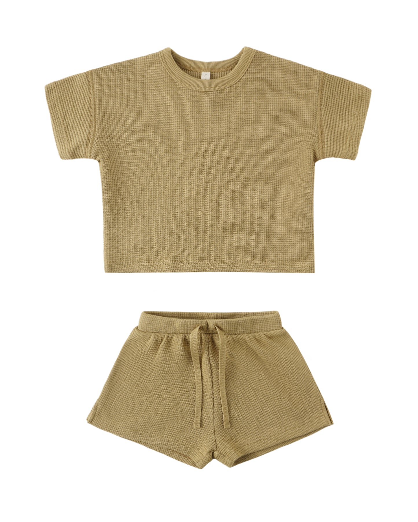 Waffle Tee and short set | Honey