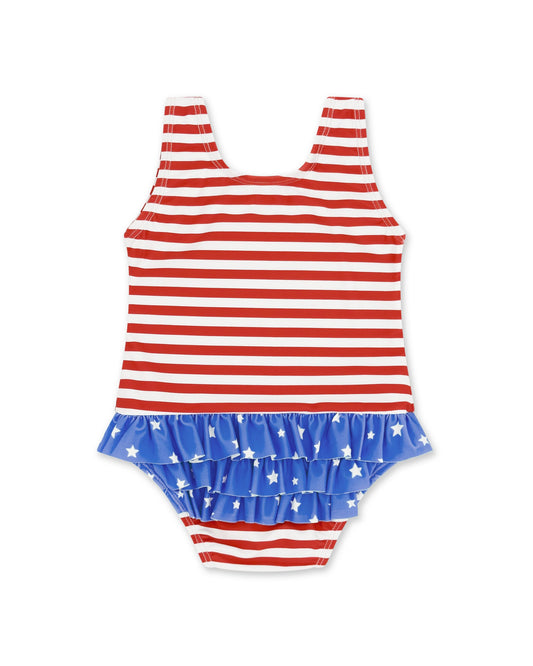 Sun Babe One-Piece | True Red