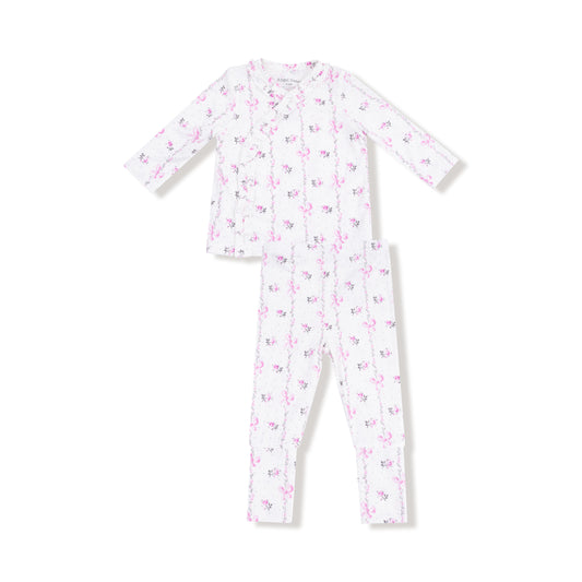 Dainty Buds And Bows Stripe Set