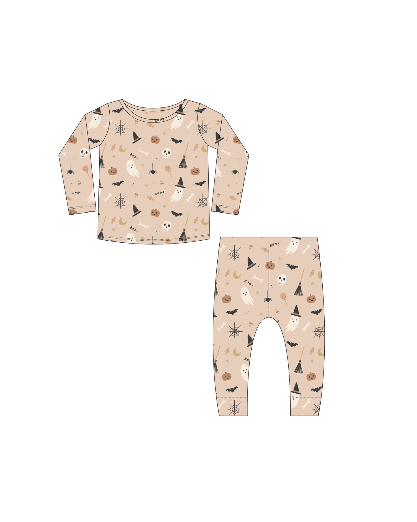 Bamboo Pajama Set | Halloween