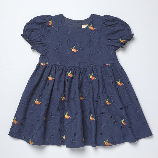 Eliza Dress | Eyelet Embroidery
