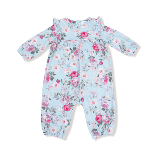 Charlotte Floral - Ruffle Sleeve Romper