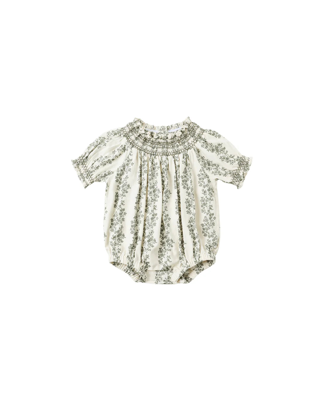 Ada Romper || Green Vines