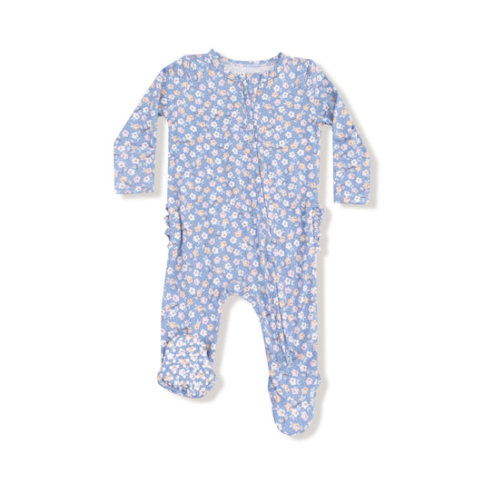 Country Calico - 2 Way Zipper Footie