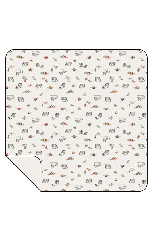 Little Farm - Swaddle Blanket