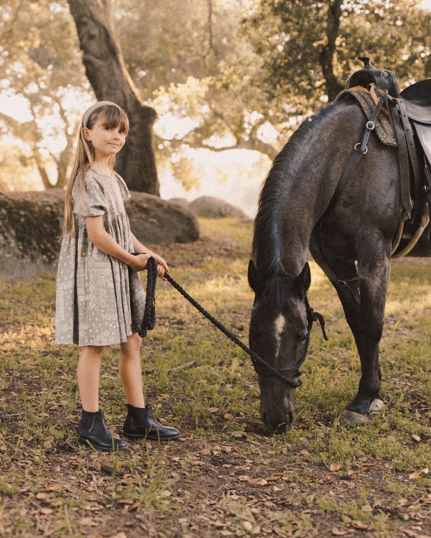 Rose Dress | Laurel Bandana