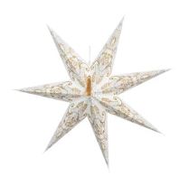 Lighted Paper Star Ornament | 7-Point