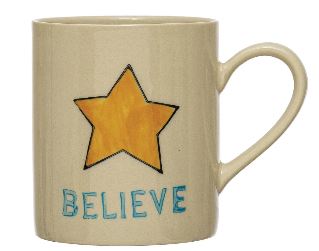 Hand-Painted Holiday Mug