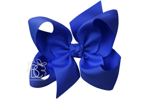 Bow with clip | Electric Blue