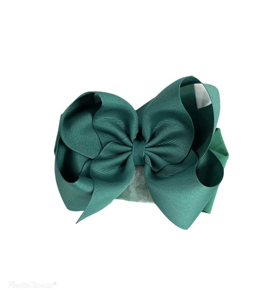 Noah Headband Bow | Jade