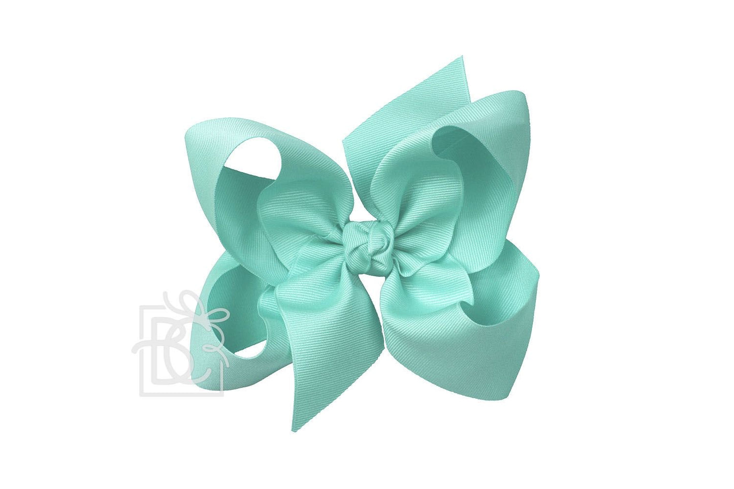 Bow with clip | Aquamarine