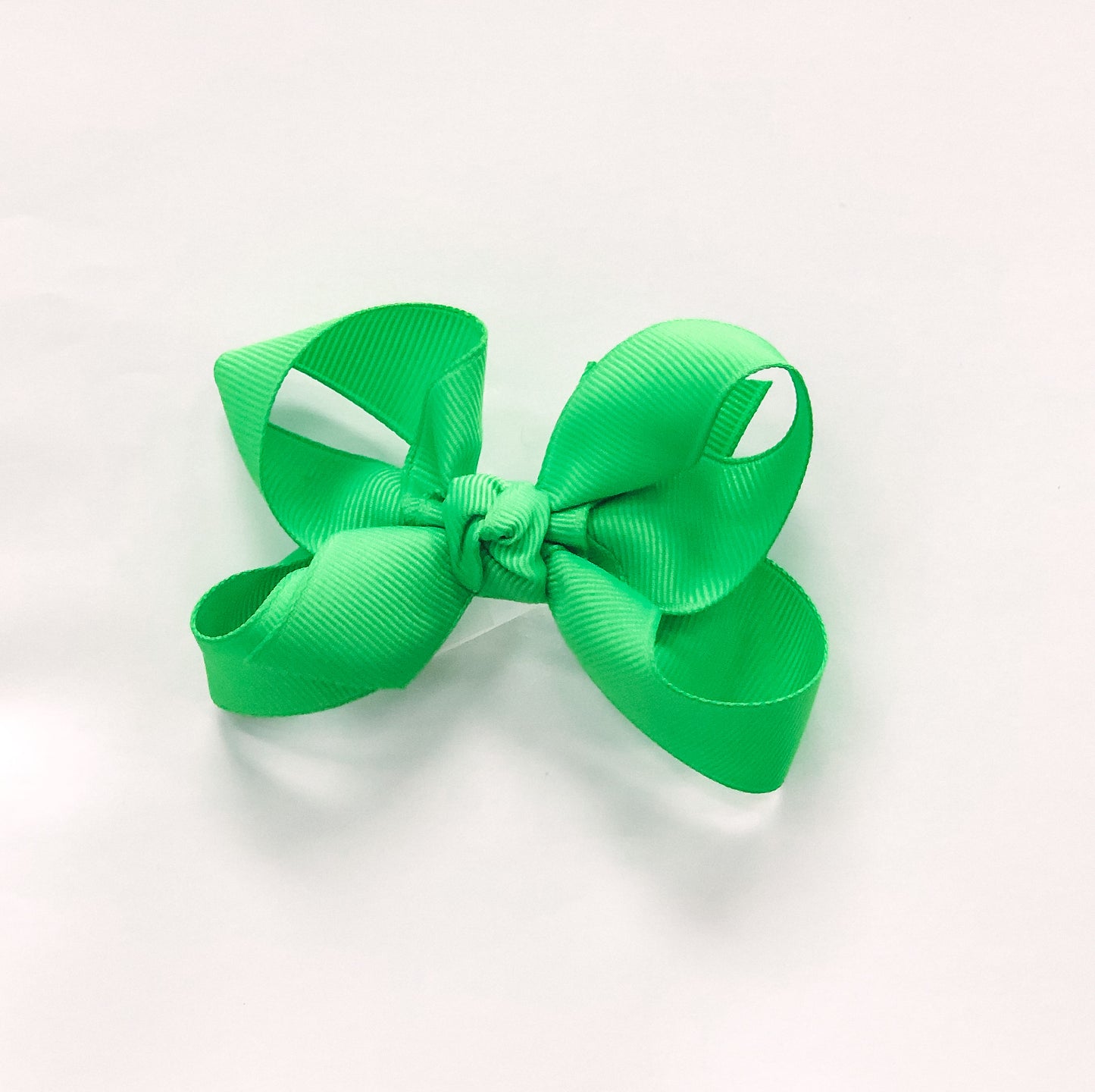 Bow with Clip | Neon Green