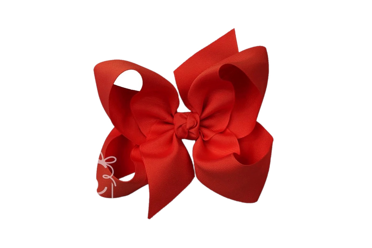 Bow with Clip | Red