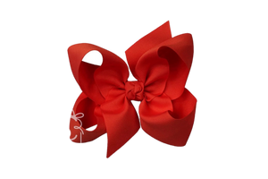 Bow with Clip | Red