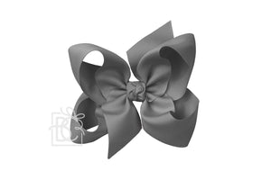 Bow with clip | Grey