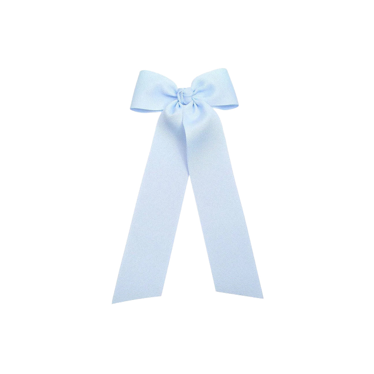 Flat Bow with Clip | Blue