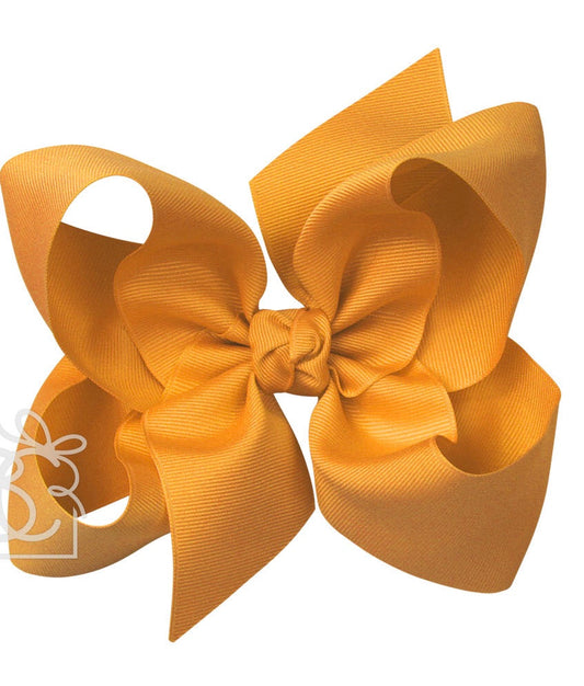 Bow with Clip | Old Gold