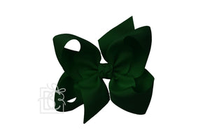 Bow with clip | Forest Green