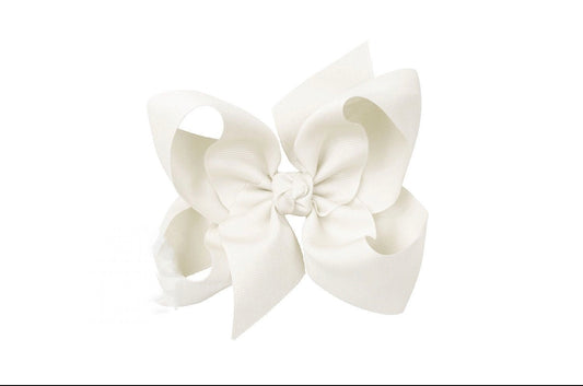 Bow with clip | Antique White