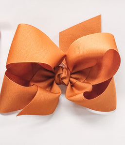 Bow with clip | Ginger