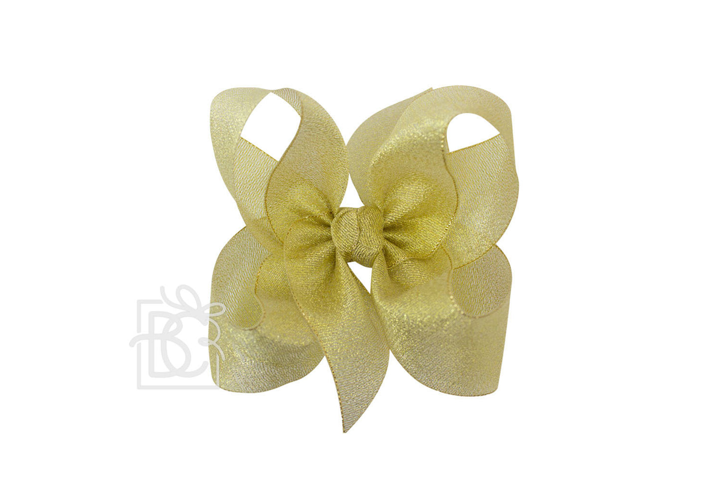 Bow with clip | Gold