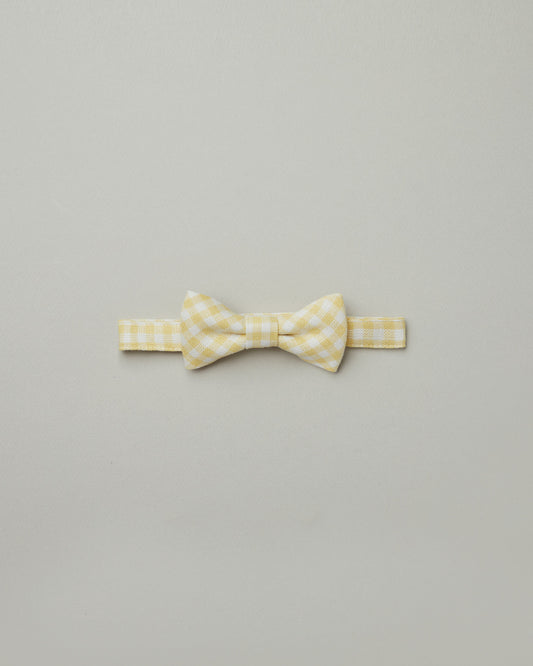 Bow Tie | Lemon Gingham