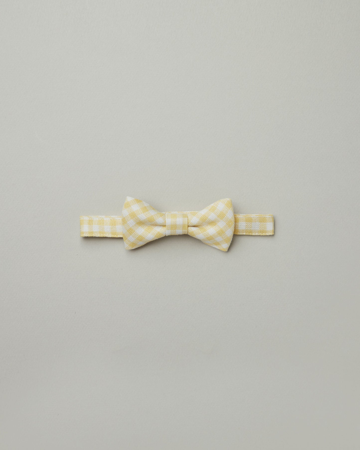 Bow Tie | Lemon Gingham