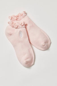 Ruffle Socks | Pink