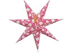 Lighted Paper Star Ornament | 7-Point