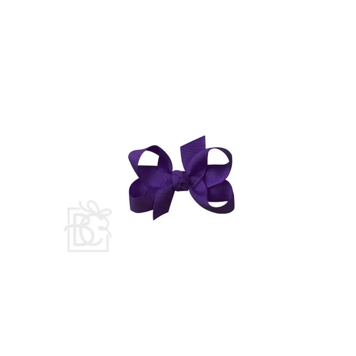 Bow with Clip | Purple