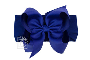Noah Headband Bow | Royal Blue
