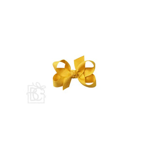 Bow with Clip | Bright Yellow